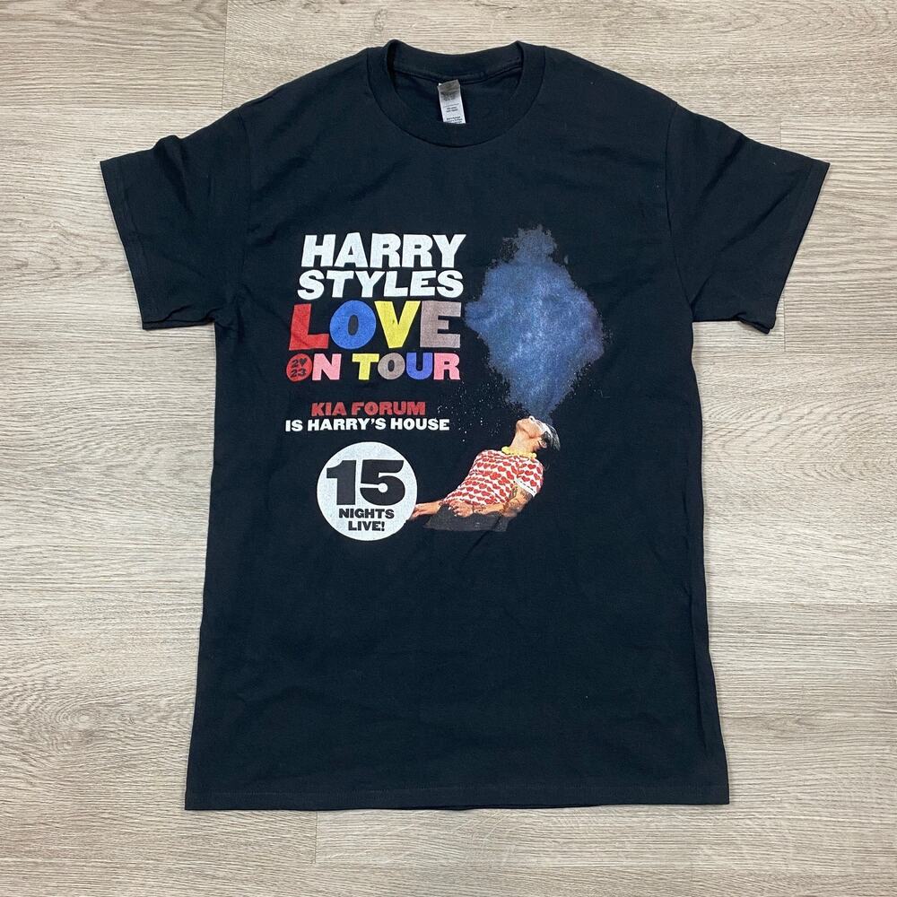 Harry Styles Love On Tour 2023 Kia Forum T Shirt Women's S